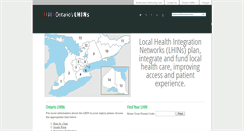 Desktop Screenshot of lhins.on.ca